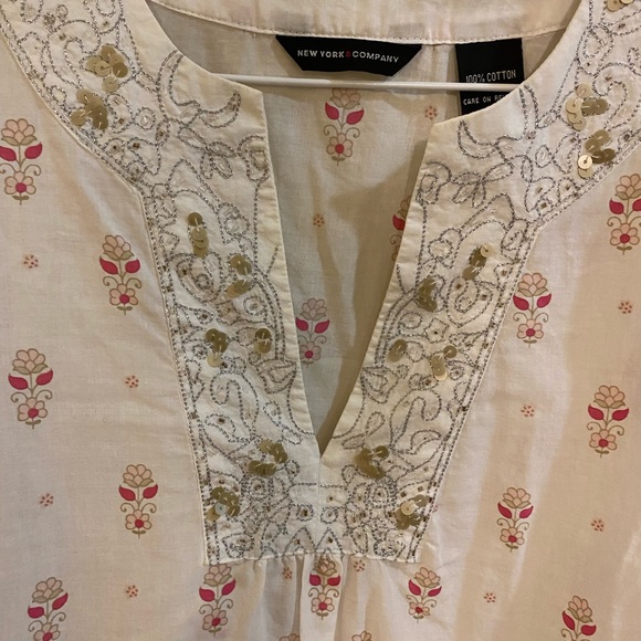 NYC boho light weight summer cover up - Picture 3 of 3